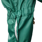 Temiz Oda İş Kıyafetleri İçin 5mm Gird Yıkanabilir ESD Anti-Statik Tavşan Takım Elbise