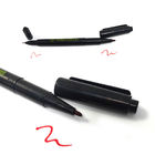 Anti Statik Çift Uçlu Marker Kalem 0,5 mm - Temiz Oda Laboratuvarı EPA Ofisi için 1,5 mm