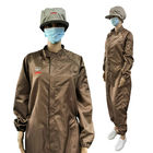 Antistik Çalışma Üniforması Temiz Oda Giysi için Güvenli ESD Giysileri