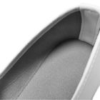 Temiz Oda Çalışmaları Dört Delik Tasarımı Giyin Tozsuz Beyaz PU Antistatik ESD Ayakkabıları