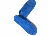 ESD Terlik Çapraz Tip ESD Güvenlik Ayakkabıları SPU Malzeme Rengi Temiz Oda İçin Mavi