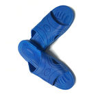 ESD Terlik Çapraz Tip ESD Güvenlik Ayakkabıları SPU Malzeme Rengi Temiz Oda İçin Mavi