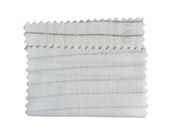 Tozsuz Örgü Polyester ESD Kumaş Şerit Beyaz Stokta, Beyaz Renk