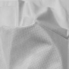 Beyaz Polyester Pamuklu TC Kumaş 4mm Izgara Anti Statik