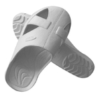 SPU ESD Antistatik 4 Delikli Ayakkabı Terlik Temiz Oda Beyaz Siyah Mavi