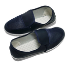 Mavi Antistatik PVC Örgü Kumaş Nefes Alabilir ESD Güvenlik Ayakkabıları Yeniden Kullanılabilir Yıkanabilir