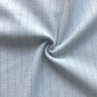 ESD Workwear için Polyester 220gsm ESD Antistatik PIQUE Örme Kumaş