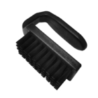 Naylon Kıllar PCB Anti Statik Temizleme ESD Fırça Aracı U Tipi Siyah Plastik