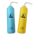 Sarı Baskı HDPE Plastik ESD Antistatik Güvenli Dağıtım Şişesi Endüstriyel Kullanım