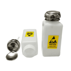 Antistatik ESD Beyaz Şişe 200ml Kimyasal Alkol Çözücü Dispenseri Plastik