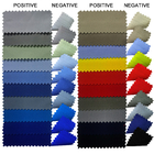 Gri 10mm Şerit Ağır ESD Polyester Pamuklu Kumaş %65 Polyester %1 Karbon Fiber