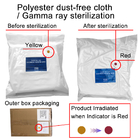 Kritik Steril Ortamlar İçin Gama Işınlamalı Polyester Temiz Oda Mendilleri