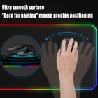 800*300*4mm Renkli LED RGB Mouse Pad Su Geçirmez Kablosuz Şarj Oyun Mouse Pad'leri