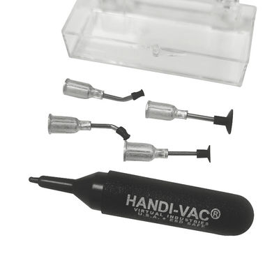 HANDI-VAC IC Vakum Emme Siyah Mini Antistatik ESD Vakum Kalemi 4 Emme Başlığı