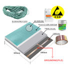 600*600*3mm ESD Antistatik PVC Vinyl Temiz Oda Zemin Çamaşırı Su geçirmez Vinyl Rulo Zemin