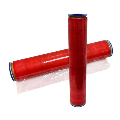 500MM Kırmızı Şeffaf Anti-Statik LDPE Sarma Filmi ESD Stretch Film