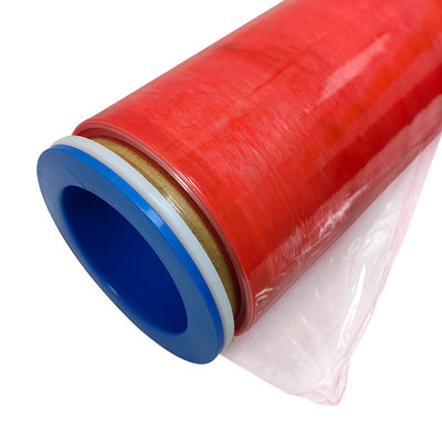 500MM Kırmızı Şeffaf Anti-Statik LDPE Sarma Filmi ESD Stretch Film