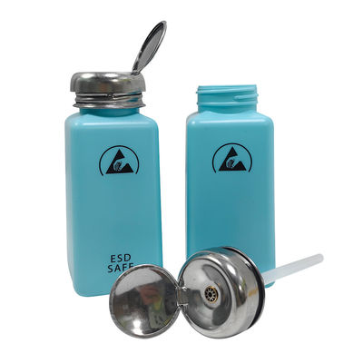 IPA 8OZ (yaklaşık 240ml) ESD Plastik Solvent Dispenser Antistatik Dispenser Alkol Şişesi