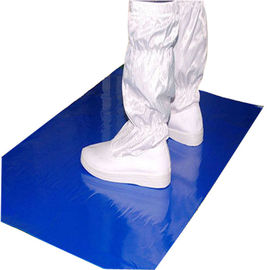 26" x 45" Walk Off Yapıştırıcı Temiz Oda Yapışkan Mat Renk Mavi Beyaz 30 / 60 Numaralı