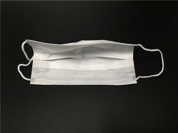 Tıbbi Temiz Oda Sarf Malzemeleri Tek Kullanımlık Dokuma Olmayan Yüz Maskesi Kulak Askısı 17.5x9.5 cm