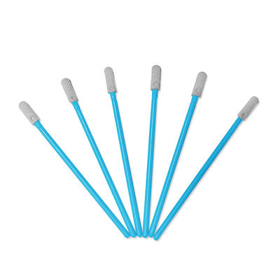 PS758 Endüstriyel Toz Kaldırıcı Baskı Başı Düz Polyester Swab Temiz Oda Swabı