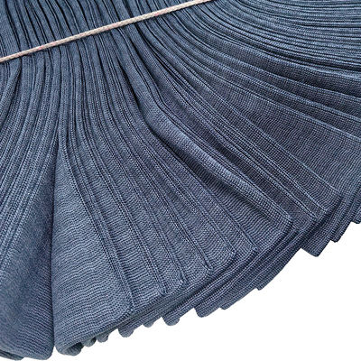 93% Polyester 7% Karbon Lifi ESD Temiz Oda Giysi Kelepçeleri için Antistatik Kırbaç Kumaşı