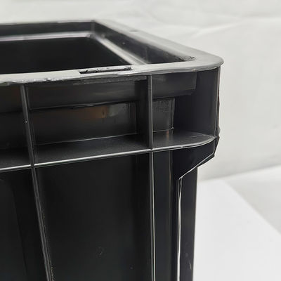 Esd Anti-Statik Dönüşüm Kutusu Büyük Siyah Araba Parçaları Enjeksiyon Kalıp Plastik Kutusu Anti-Statik Plastik Kutusu