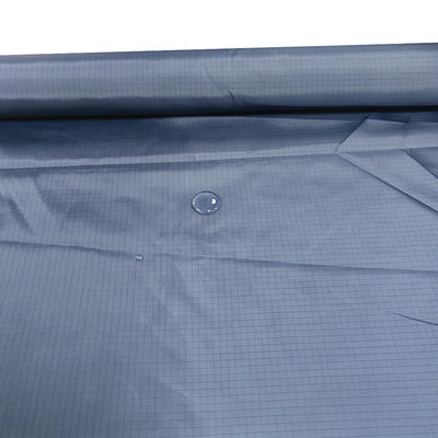 CLEANROOM ESD Antistik 98% Polyester + 2% İletici Filament Su geçirmez kumaş ESD Giysileri için