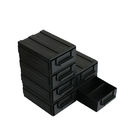 Siyah ESD Güvenli Saklama Dolapları Çekmeceler Anti Statik Boyut 138x3x46 mm