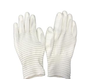 Anti Statik Eldivenler ESD Güvenli Malzemeler Polyester Astar Karbon Filament Örme