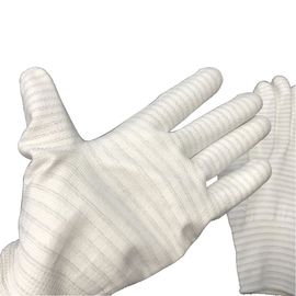Anti Statik Eldivenler ESD Güvenli Malzemeler Polyester Astar Karbon Filament Örme