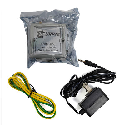 Otomatik SURPA 518-1 Elektrostatik Yüzük Çevrimiçi Monitör Anti-statik Bilezik Alarm Yerleştirme Monitörü