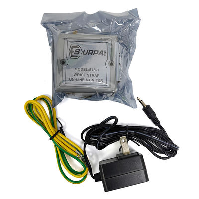 Otomatik SURPA 518-1 Elektrostatik Yüzük Çevrimiçi Monitör Anti-statik Bilezik Alarm Yerleştirme Monitörü