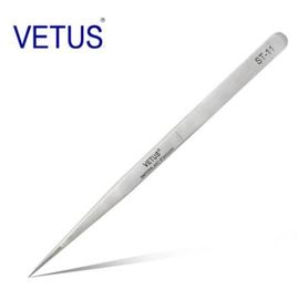 Metal Renkli ESD Olmayan Güvenli Aletler VETUS Hassas Paslanmaz Çelik Cımbız