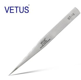 Metal Renkli ESD Olmayan Güvenli Aletler VETUS Hassas Paslanmaz Çelik Cımbız