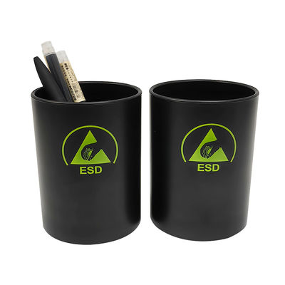 Siyah ESD Antistatik Plastik Kalem Sahibi Temiz Oda Temizleme Atölyesi için ESD Masa Organizatörü