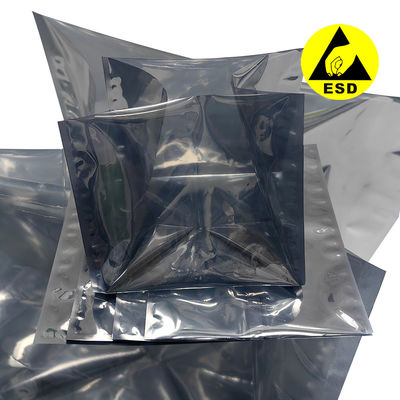 Büyük Üç Boyutlu Nem Engelli Koruyucu Torba ESD Anti-Statik Koruyucu Plastik Ambalaj Torbası