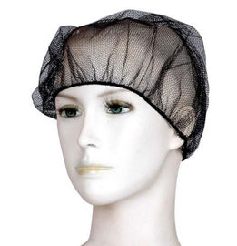 Yemek Servisi için% 100 Naylon Temiz Oda Sarf Malzemeleri Tek Kullanımlık Mesh Cap Saç Net Cap