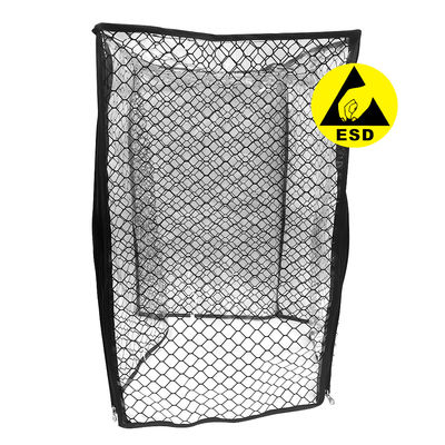 Yüksek Kaliteli Anti-Statik PVC Şebeke Kapağı ESD SMT PCB Dergi Rakları Kapağı 355x320x563mm için uygundur