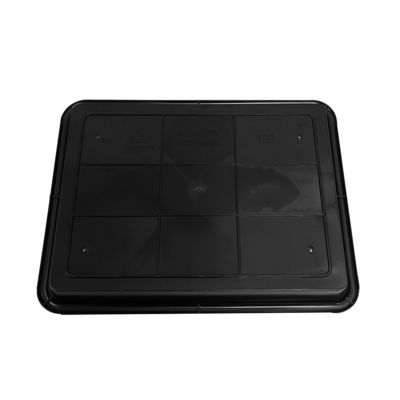 338x255x30mm Anti-Statik Kare Tepsisi Siyah Plastik Dörtgen Sığ Tepsisi ESD Elektronik Daire Dönüştürücü
