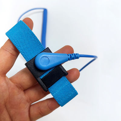 ESD Antistatik PVC Çift Başlı Bağlama Bilek Kemeri 1.8M Uzunluk