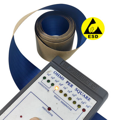 ESD Anti-Statik Kendi Yapışkan Poliester ızgara kumaş rulo bantı