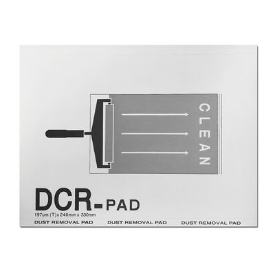 240*330mm Toz temizleme yapışkan yastık güvenlik soyulabilir DCR yastığı