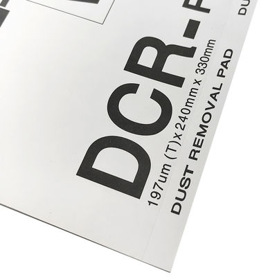 240*330mm Toz temizleme yapışkan yastık güvenlik soyulabilir DCR yastığı