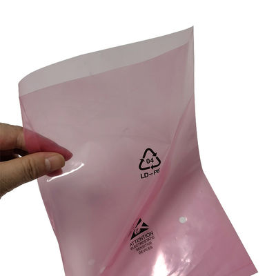 PCB Paketleme için Özel Baskı ESD Koruyucu Torba
