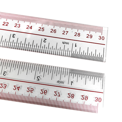 30cm Plastik Şeffaf ESD Kuşak Antistatik Düz Kuşak