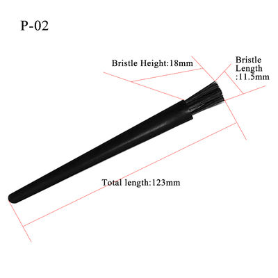 ESD Anti-Statik fırça Küçük Karbon Fiber Endüstriyel Temizlik Anti-Statik fırça