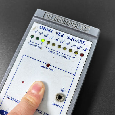 Anti-Statik Alev Geriletici Dondurulmuş Siyah PP Plastik Yaprak