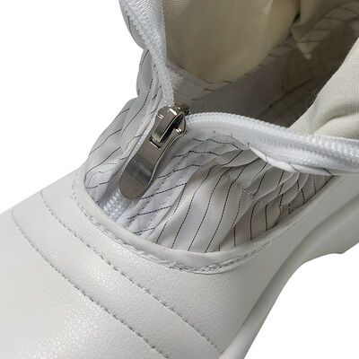 Endüstriyel İş Elbiseleri için Beyaz Çelik Burunlu ESD Antistatik İş Güvenliği Botları