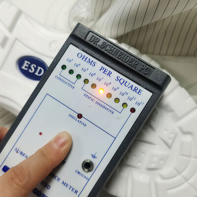 Endüstriyel İş Elbiseleri için Beyaz Çelik Burunlu ESD Antistatik İş Güvenliği Botları